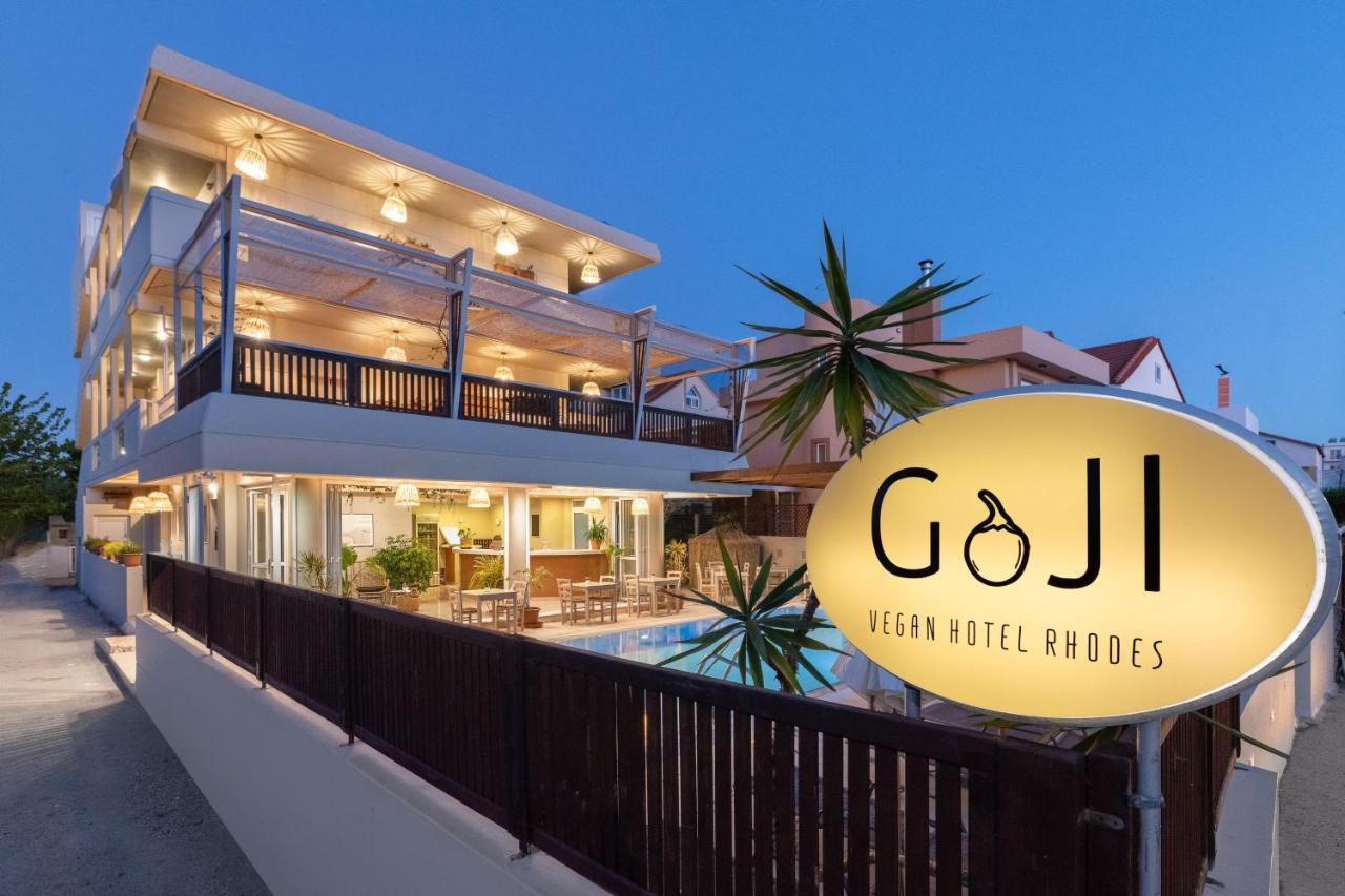 Goji Vegan Hotel Ialysos  Exterior foto